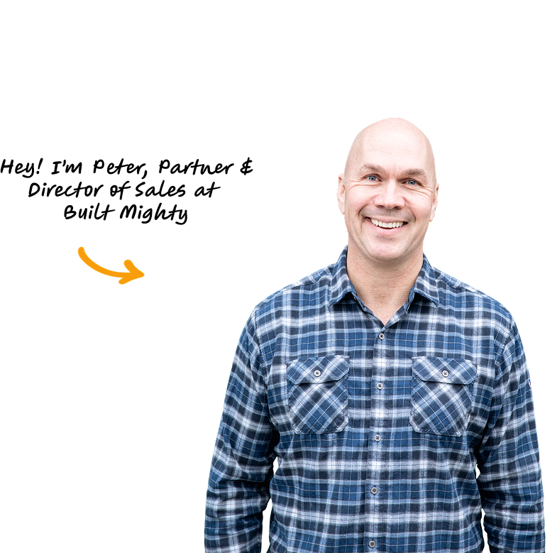 photo of peterpartner and director of sales at built mighty